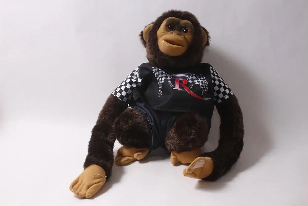 Hosung Ruhof Medium Plush Monkey Puppet with Long Sticking Arms ~ 260702-WH 1242